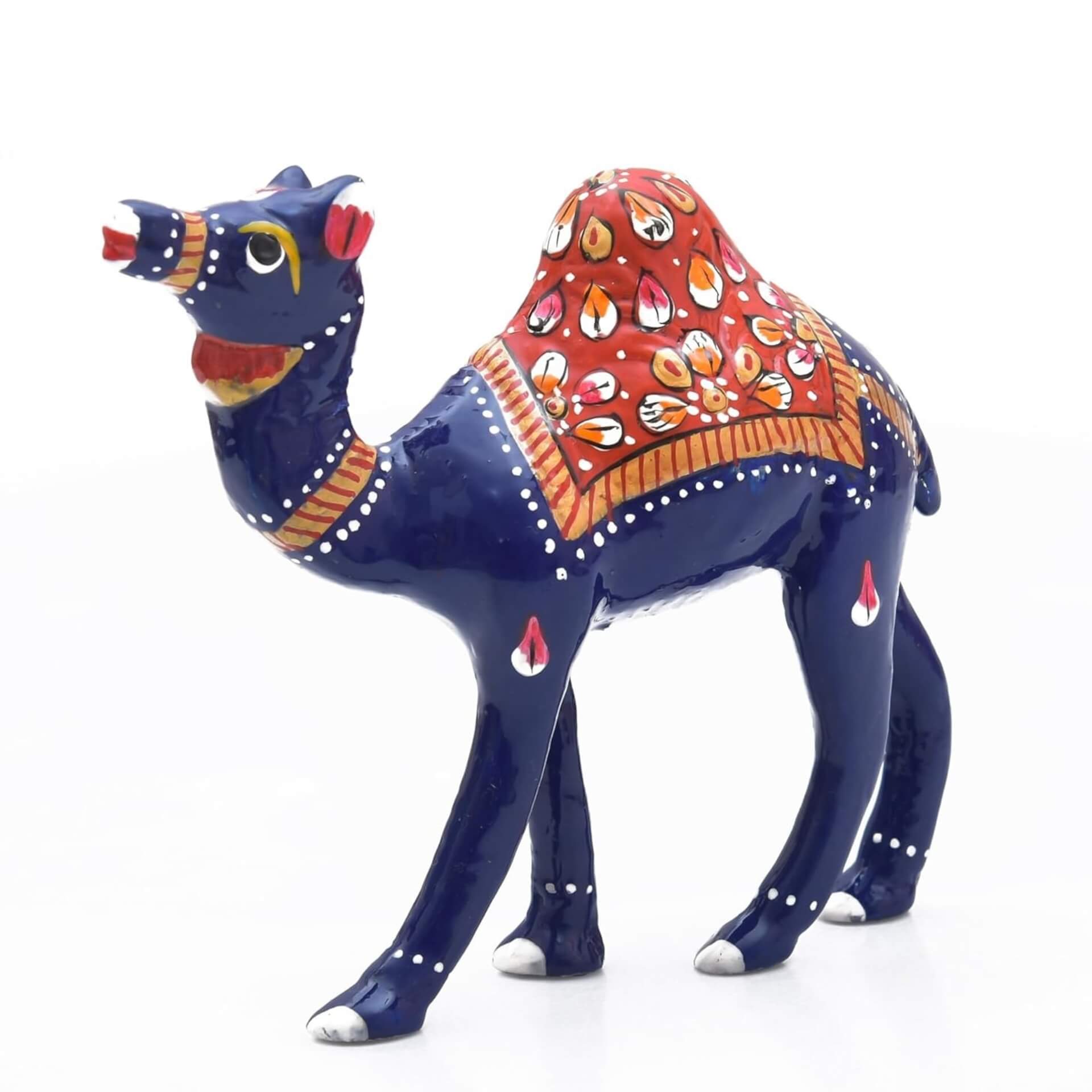 Handmade Paper Mache Camel Set – 2 Showpieces