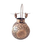 Antique Gold Bird Lantern – Tea Light & Dhuni Holder
